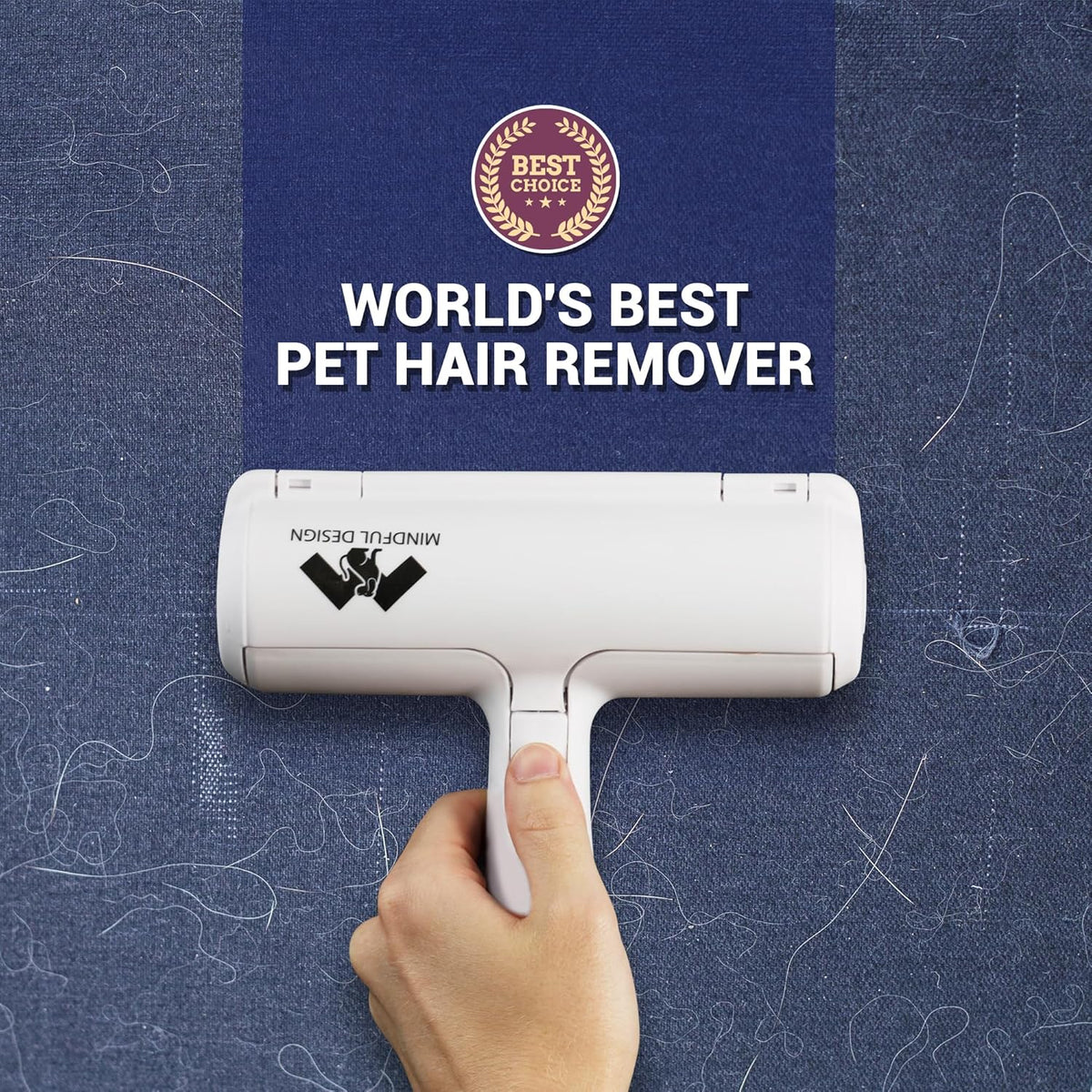 FurSwipe™ Self-Cleaning Pet Hair Remover