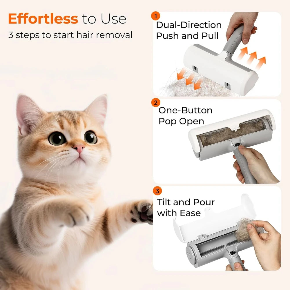 FurSwipe™ Self-Cleaning Pet Hair Remover